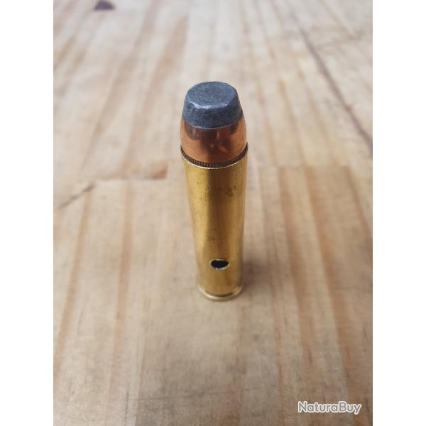 1 cartouche inerte de calibre 460 SMITH & WESSON MAGNUM  balle demi blinde