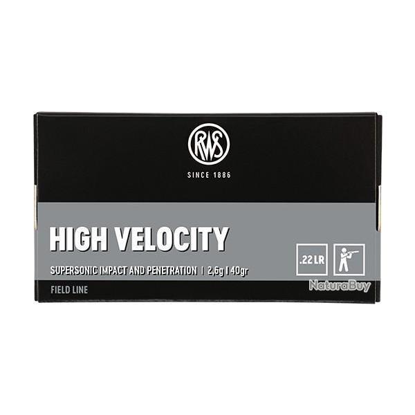 Munitions RWS cal.22lr field line high velocity par 50
