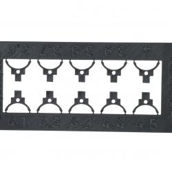 lot de guidons pour pistolet FEINWERKBAU 3.6mm à 4.5mm pour modèle 65,80,90,Mod.2,100,102,103,C5....
