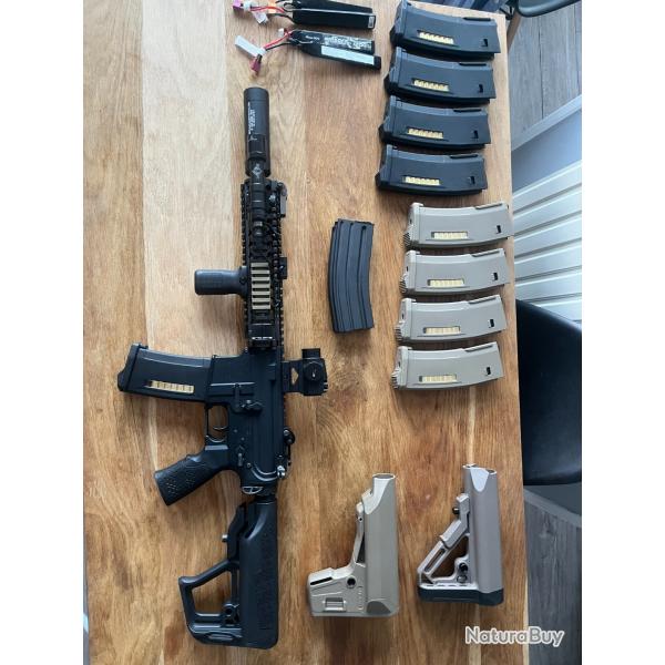Tokyo Marui MK18 NRGS FULL UPGRADE + chargeur PTS
