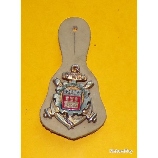 9 Rgiment de Commandement et Soutien, dos argent, 2 pontets , FABRICANTDELSART SENS   , HOMOLOGA
