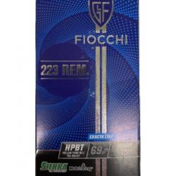 Fiocchi .223 HPBT SIERRA Rem 69 gr x50