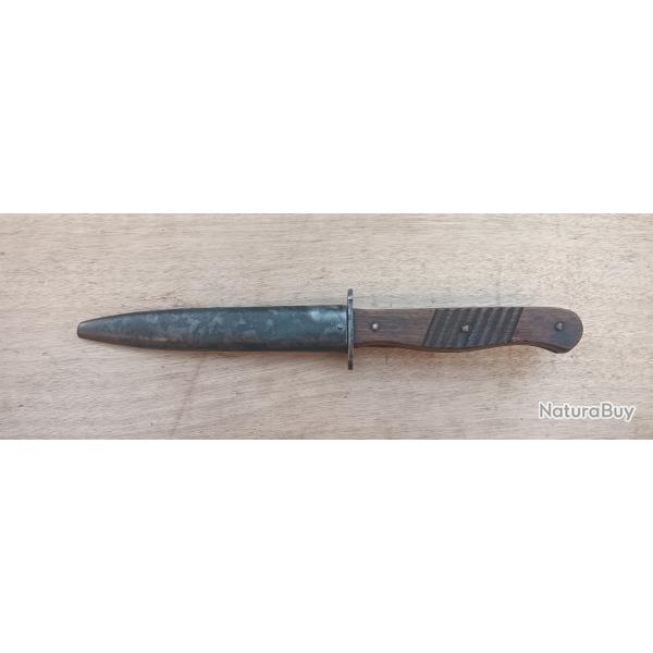 Rare et trs beau poignard de combat allemand de la 1GM, fabrication ERN