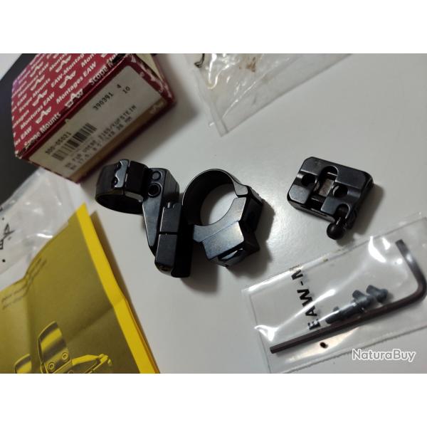 Montages EAW Embases+ collier 25.4mm Diamtre