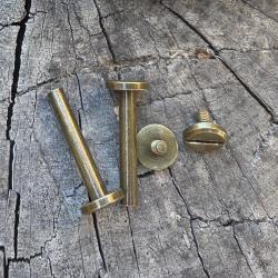 Vis reliure en bronze