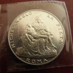 monnaie piéta   Jean  Paul  2