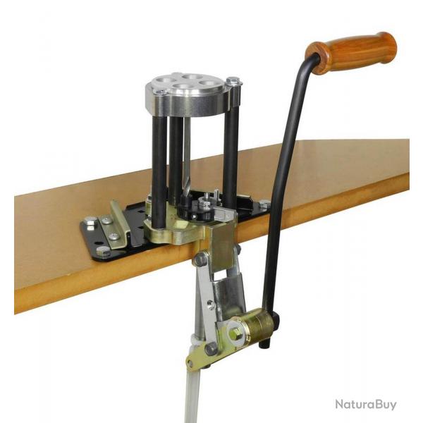 Presse de rechargement Lee  tourelle 4 trous avec index automatique #90932