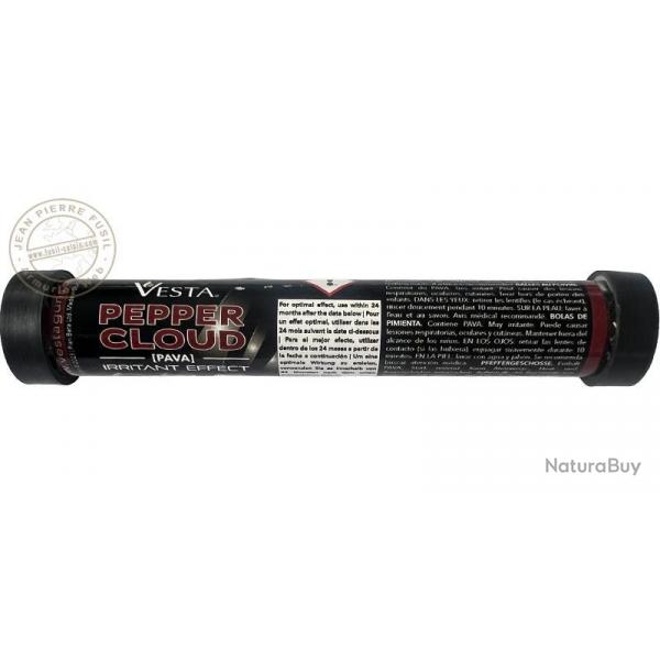 VESTA DEFENSE - Tube de 10 billes de dfense Pepper Cloud - Cal .50