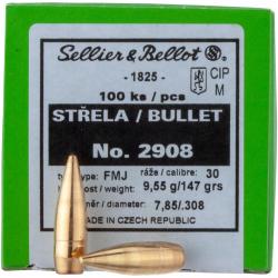 .308 (7,62mm), 147grs. FMJ BT (Calibre: .308 (7,62 mm))