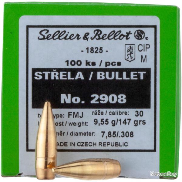 .308 (7,62mm), 147grs. FMJ BT (Calibre: .308 (7,62 mm))