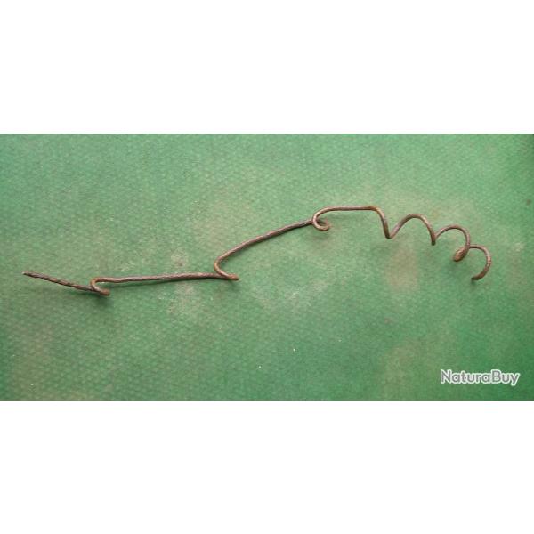 WW1 FRANCE PIQUET BARBELS TRANCHES/QUEUE COCHON " 3 ANNEAUX " 118CM 100% 14-18 WW1 LOT 10