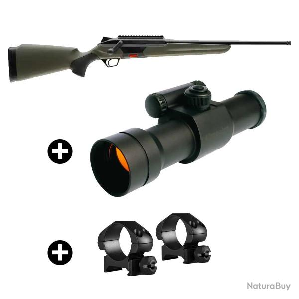 Pack battue Beretta BRX1 Green + Point Rouge AimPoint 9000SC + Montage Calibre 30-06 Sprg - Canon 57