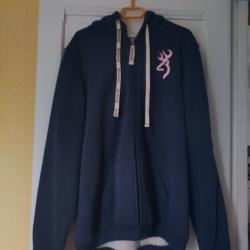 SWEAT BROWNING BLEU T 3XL NEUF