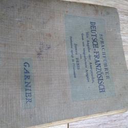 Guide de conversation époque WW2, daté 1940 - "SPRACHFÜHRER"