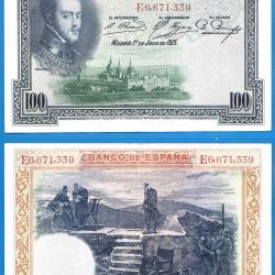 Espagne 100 Pesetas 1925 Europe Felipe 2 Billet Peseta
