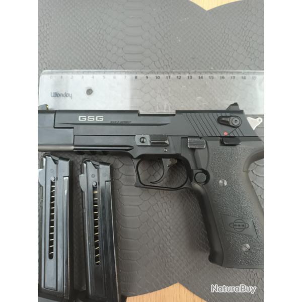 PISTOLET GSG FIREFLY SPORT CAL..22 LR NOIR