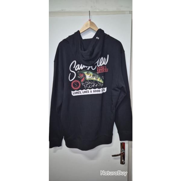 GILET Zip SALTY CREW noir Taille L