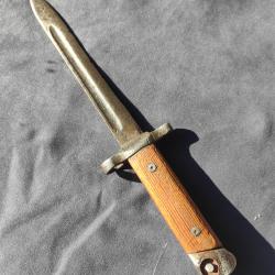 Baionnette carcano Mdl 1938 à lame fixe - Italie