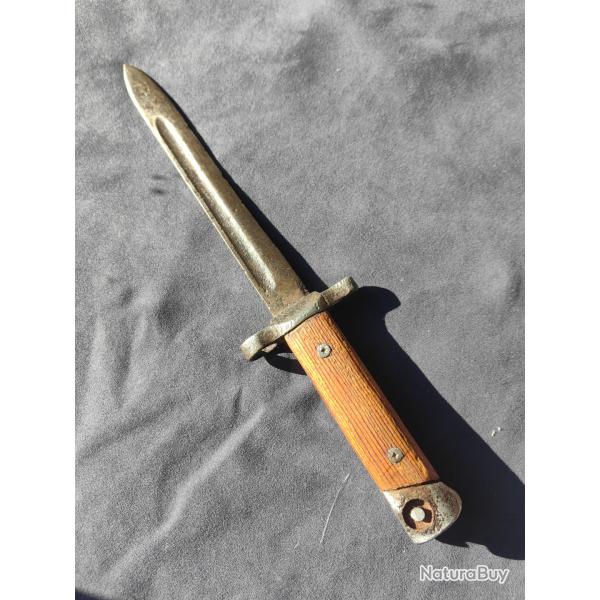 Baionnette carcano Mdl 1938  lame fixe - Italie