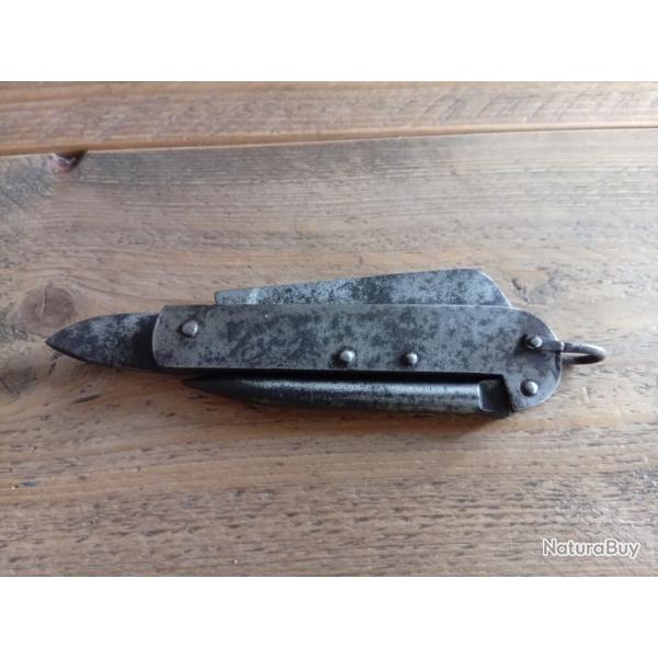 Rare Jack Knife Canadien grand modle