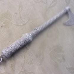 reproduction hache pistolet  43,5 cm
