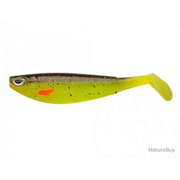 Leurre souple Berkley Sick Flanker 6cm Brown chartreuse