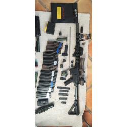 Vends lot airsoft ar15/p226/divers