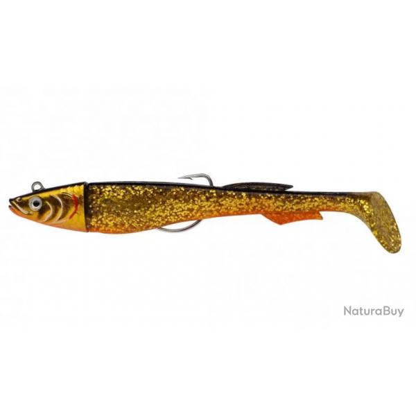Leurre Souple Berkley Powerbait Power Sardine 12cm gold Motoroil
