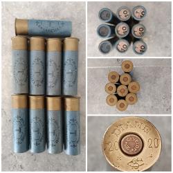 Lot de cartouches de chasse collection