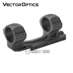 Montage Monobloc VECTOR Optics X-Accu Cantilever 34mm Haut Picatinny Noir
