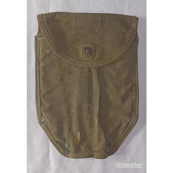 Porte pelle pliante US 43 vert OD 2me type WW2