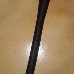 Matraque caoutchouc noir Police Militaire vintage