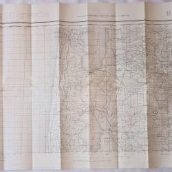 Cartes Etat Major double face BORDEAUX secteur CARCANS WW2