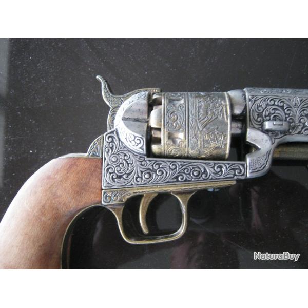 Rplique dcorative REVOLVER Denix de Revolver 1860 guerre civile amricaine