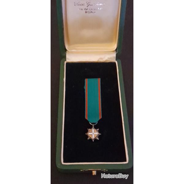 MINIATURE GRAND ORDRE DU MERITE ITALIE