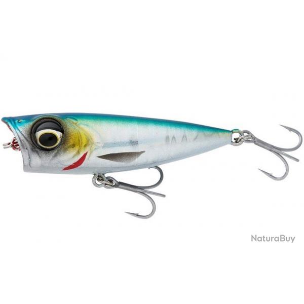 Leurre de surface Savage Gear Micro Popper 4.3cm (3g) blue Green