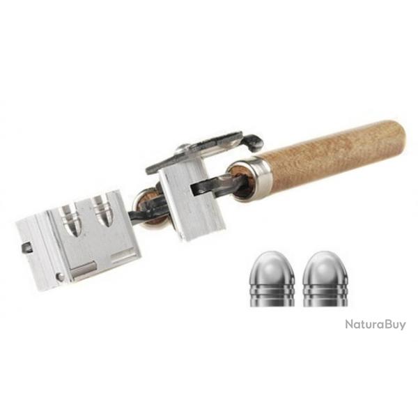 Lee Precision - Moule  balle  tte ronde double cavit .357 Mag 358-158-RF 90303