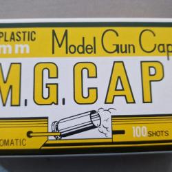 M.G.CAP 7mm Model Gun Caps 100 Shots pétards pour réplique de pistolet KSC
