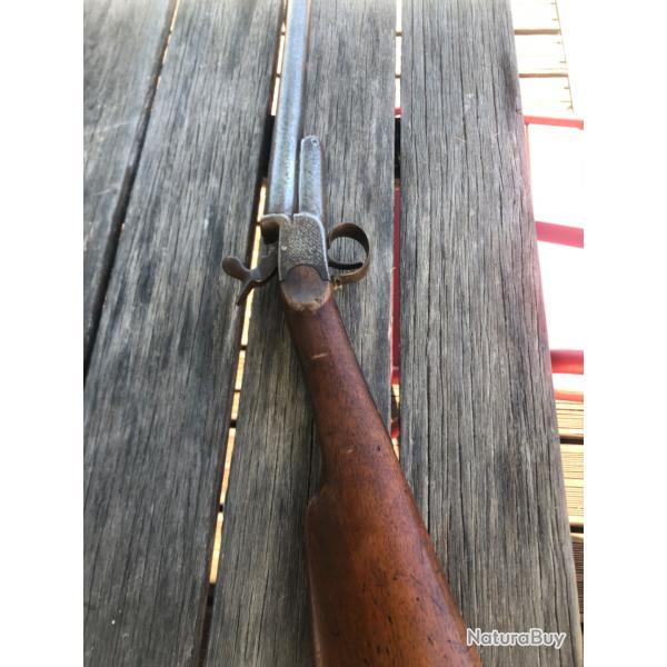Fusil du braconnier . Vendu en l'tat.