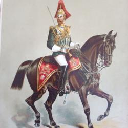 45 chromolithographies - études de types militaires - ca 1888 A. Legras éditeur - 39,5 x 27 cm