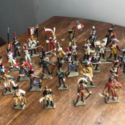Starlux lot de 40 soldats de plomb la grande armée de Napoléon
