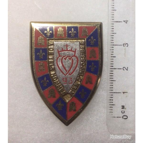 FRANCE INFANTERIE - Insigne 93 R.I.  Rgiment d'Infanterie Drago 282