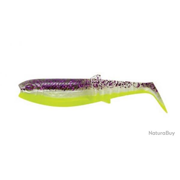 Leurre Souple Savage Gear Cannibal Shad - 10Cm - Par 5 purple glitter bomb