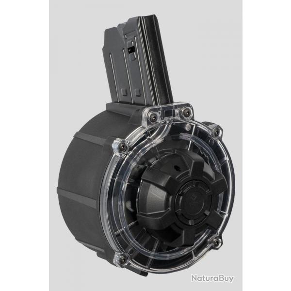 Chargeur tambour 20 coups pour fusil type AR12, cal 12