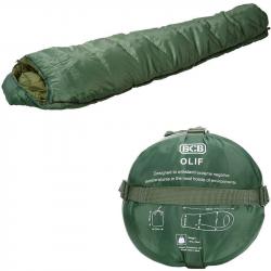 Sac de couchage BCB Olif vert olive armée