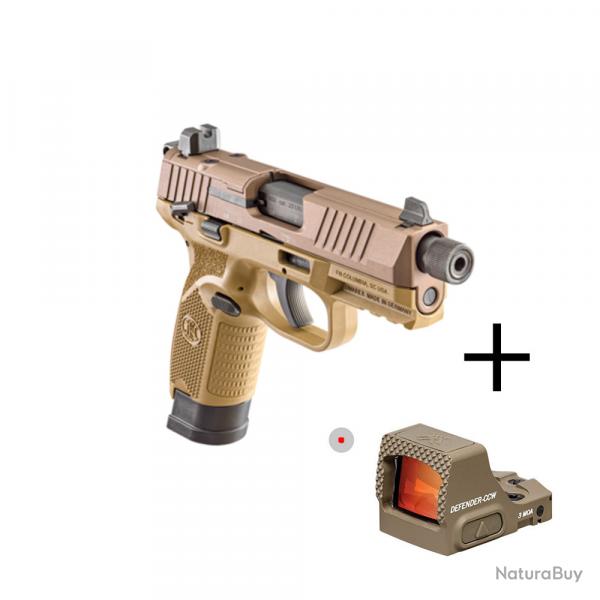 Pack FN 502 FDE + Vortex Defender CCW Fde