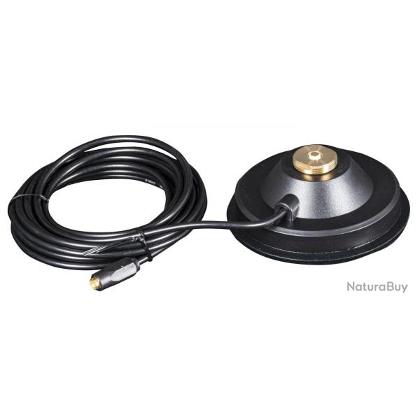 SOCLE AIMANTE 120MM + CABLE 4.5M POUR ANTENNES RTD06 et RTD07