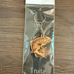 porte-clés truite