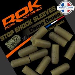 Manchon de Butée ROK Stop Shock Sleeve Camo Green (par 12)