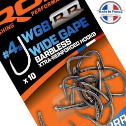 Hameçon ROK WG-RR Wide Gape Xtra-Reinforced Sans Ardillon (par 10) n° 6